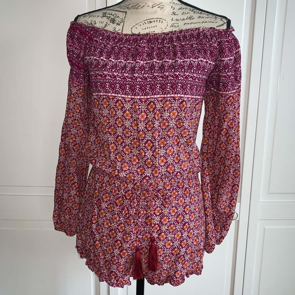 Mahina Off the Shoulder Romper